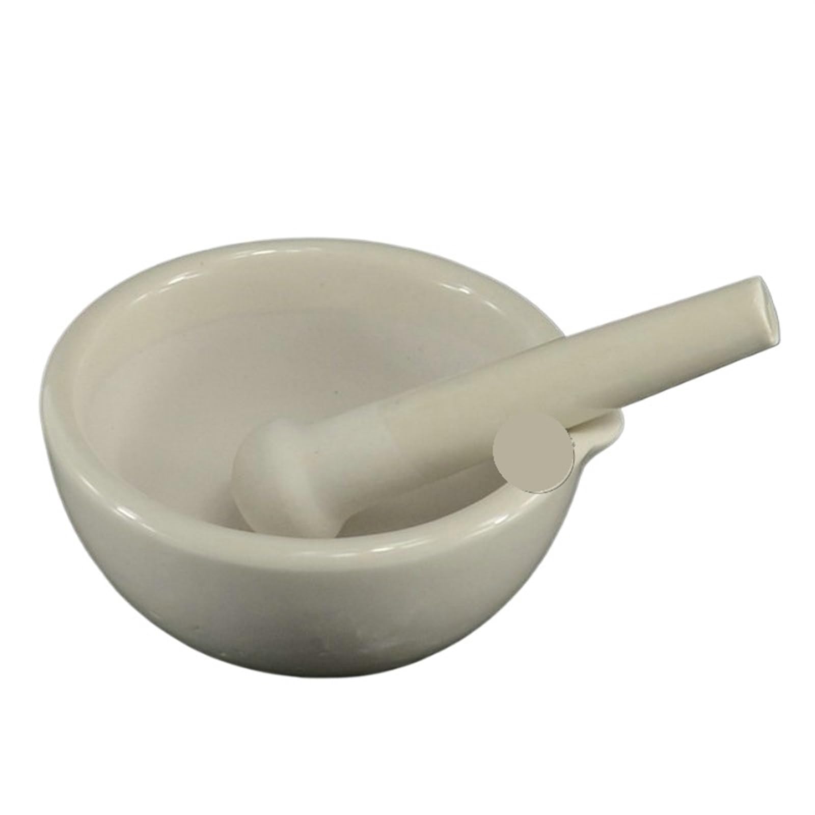 Zestaw moździerza i tłuczka, Tłuczek do moździerza z białej porcelany 60-160 mm do przypraw i ziół(130mm)