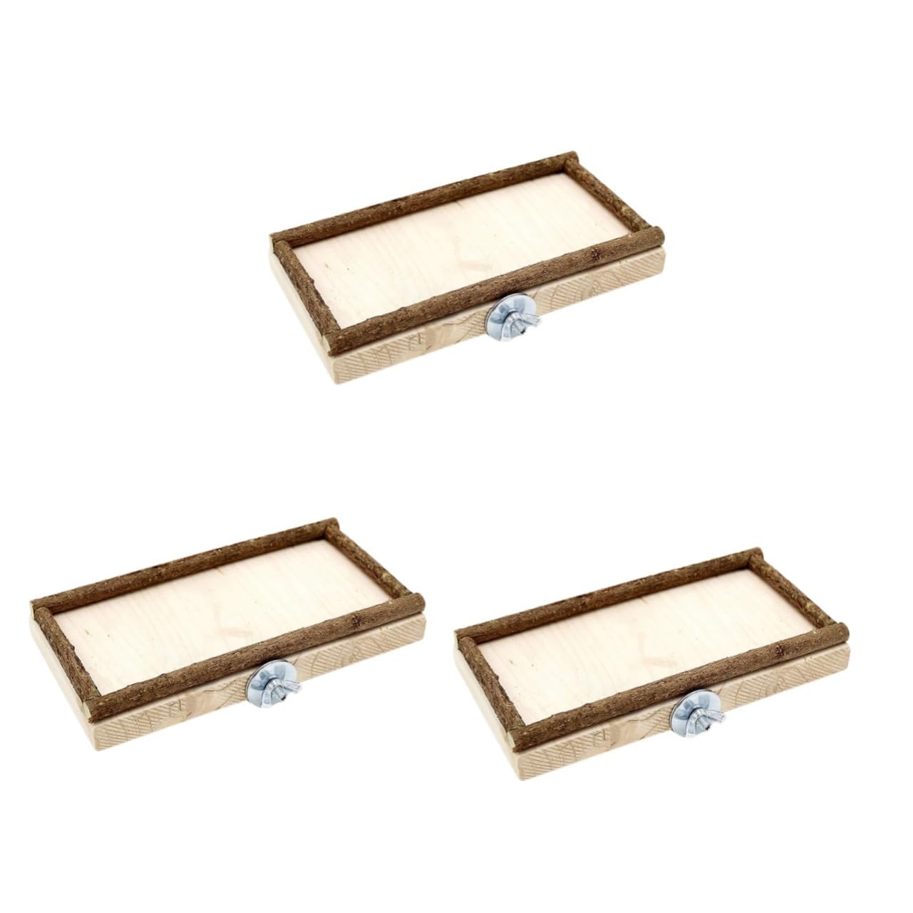 TOYANDONA 3 Piezas Perchas Naturales Para Pájaros Trampolín Percha De Loro Percha Plana Para Pájaros Perchas Para Loros Para Pájaros Grandes Parque De Aves De Madera Iniciar Sesión A Su