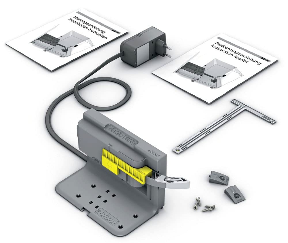 Blum Soporte eléctrico para apertura de cajón de basura de apoyo SERVO-Drive