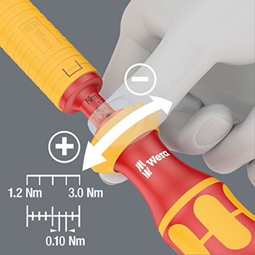 Wera - 5074750001 VDE Adjustable Torque Screwdrivers, 1.2-3.0Nm