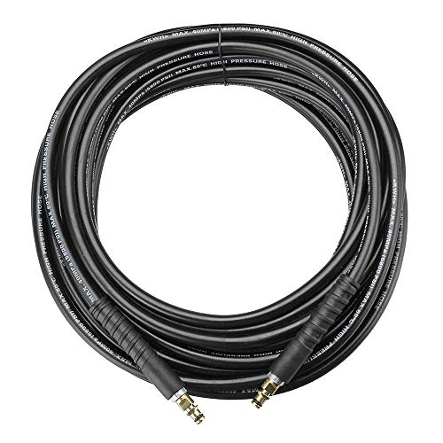 Irfora 15M High Pressure Washer Hose Compatible with Kar-cher K Series K2 K3 K4 K5 K7, black