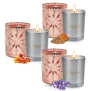 Yinuo Candle Duftkerzen Geschenkset 3er-Set