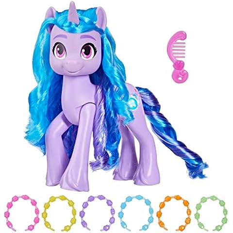 My Little Pony: Make Your Mark Toy See Your Sparkle Izzy Moonbow - 20-cm Pony for Children with Music and Lights Cover
