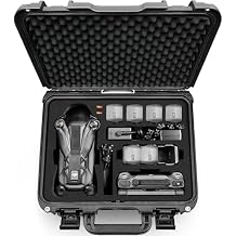 Lekufee Waterproof Hard Carrying Case for DJI Mavic 4 Pro Drone, Creator Combo, Fly More Combo, DJI RC Pro 2/RC 2, Battery 7 pcs, Charging Hub, and other AccessoriesCase Only