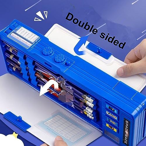 ASMANNA estojo multifuncional pop-up para crianças astronauta traje espacial caixa de caneta bolsa p