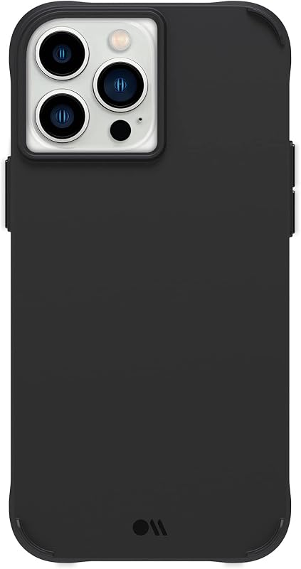 Case-Mate iPhone 13 Pro Max Case/iPhone 12 Pro Max Cover Black [10ft Drop Protection] [Wireless Charging Compatible] Tough Series Cover, Anti-Scratch, Shockproof