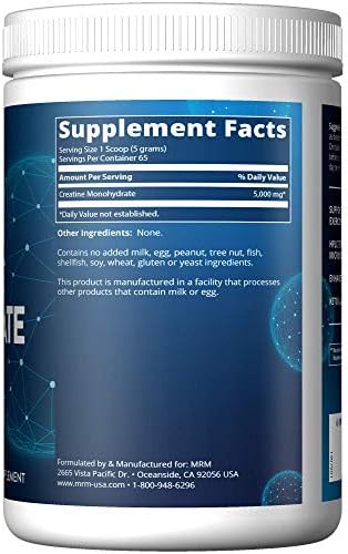 Amazon Com Creatine Monohydrate 325g Powder Micronized Health Household
