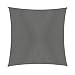 Produktbild Windhager Sonnensegel Cannes Quadrat 3 x 3 m (gleichschenkelig), Sonnenschutz für Garten & Terrasse, UV- und witterungsbeständig, anthrazit, 10726