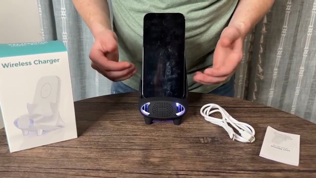 Amazon.com: YHJQWDZ 4-in-1 Wireless Charger with Bluetooth