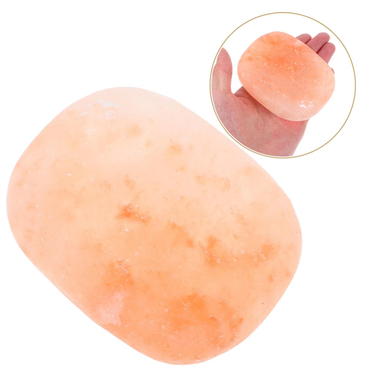 Jabón de Sal Mineral Natural 2 Piezas para Exfoliación Corporal