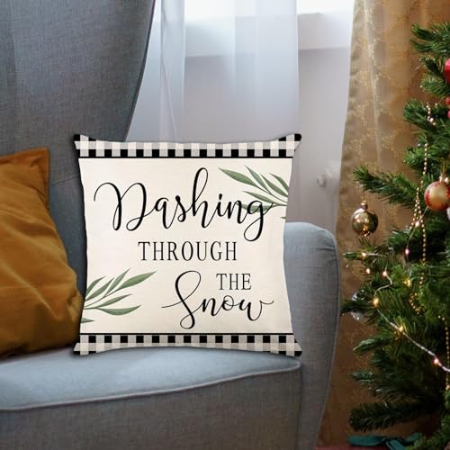 Housse de coussin Noël résistante pour protéger vos sièges - 5