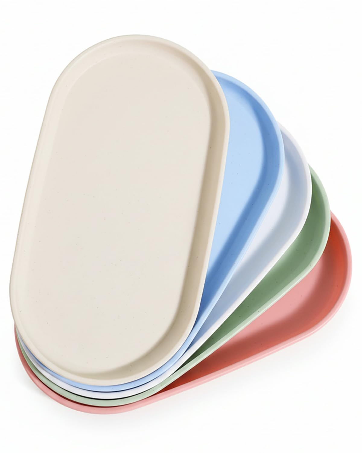 Plateau ovale pour peinture et perles : organiseur de table 30,5 cm pour ateliers et bricolage