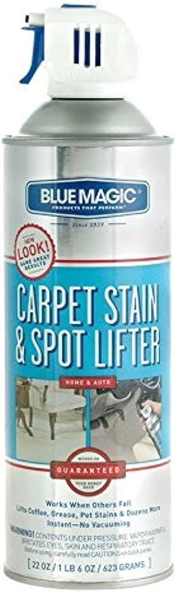 Blue Magic Carpet Stain & Spot Lifter 22 Oz. (pack 2) Packaging May Vary