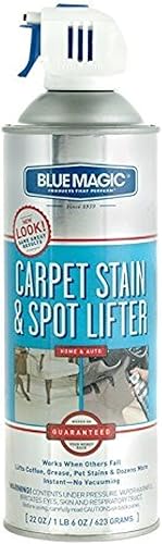 Blue Magic Elevador de manchas y manchas para alfombras, 22 onzas (paquete de 2)