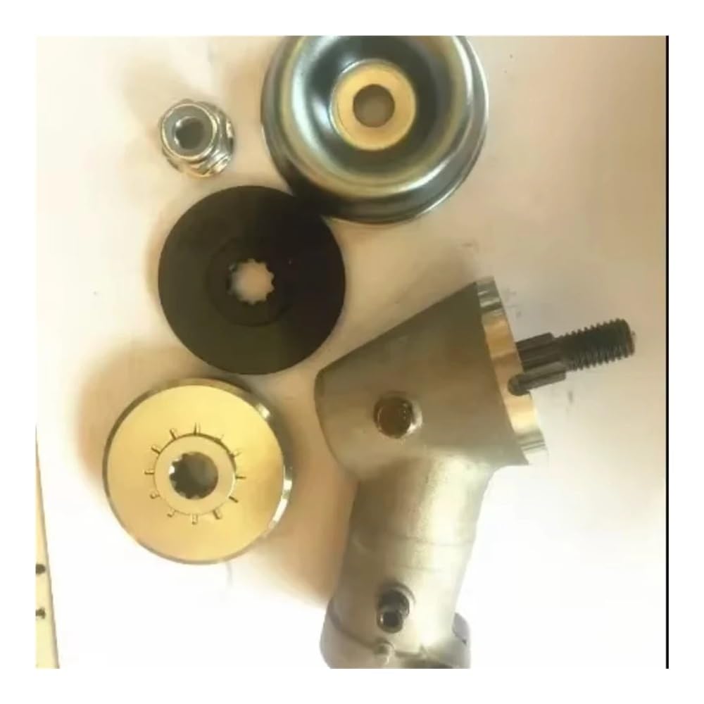 Engranaje cónico 143R, Cabezal de Corte, Reductor de Caja de Cambios Apto for desbrozadora Husqvarna 443 436 236 543 525rs 543rs 543rbx As420 Case 243r(26mm-9T M12)