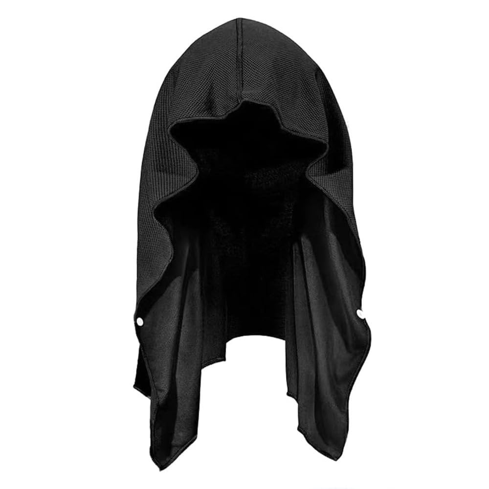 LWAQWHU Cooling Towel,Sun Protection Cooling Towel for Hot Weather Travel, UV Protection Sport Head for Neck Face Quick Drying Absorbent Travel (Black)