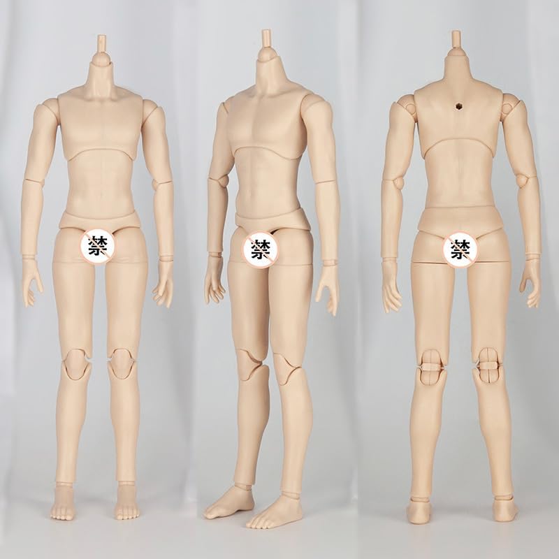 Miniatura 5 de YMY23 YMY25 - Manos de muñeca corporal masculina para muñeca SD BJD articulada ob22, ob24 GSC, accesorios de muñeca corporal de repuesto (23 blanco)