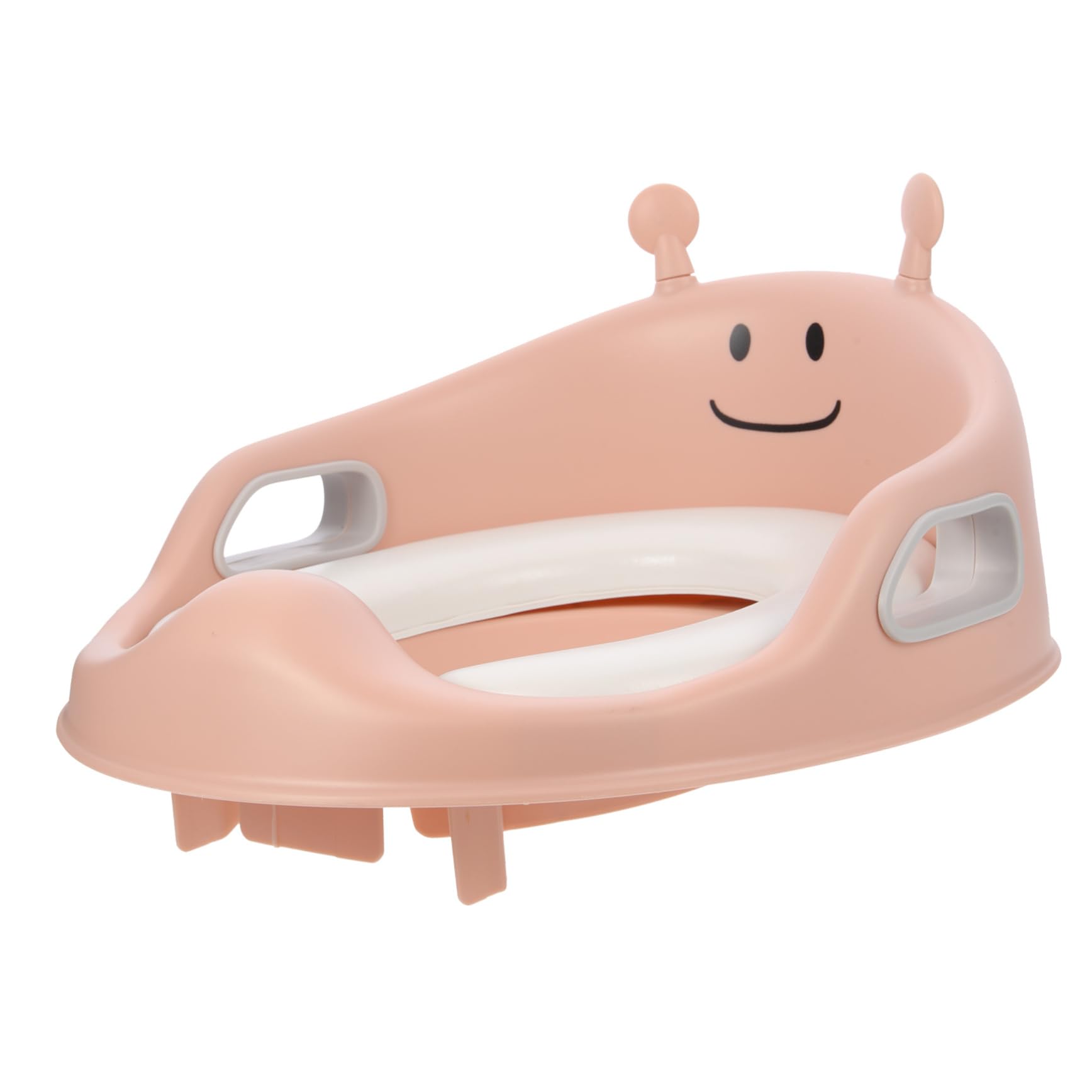 Hohopeti Asiento De Inodoro Infantil Para Entrenamiento De Niño Niña Cojín Ergonómico De Pu Diseño De Dibujos Animados Reductor De Baño Portátil Para Viajes y Uso Casa