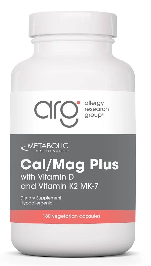 Metabolic Maintenance - Cal/Mag Plus w/Vitamin D & K2 180 caps