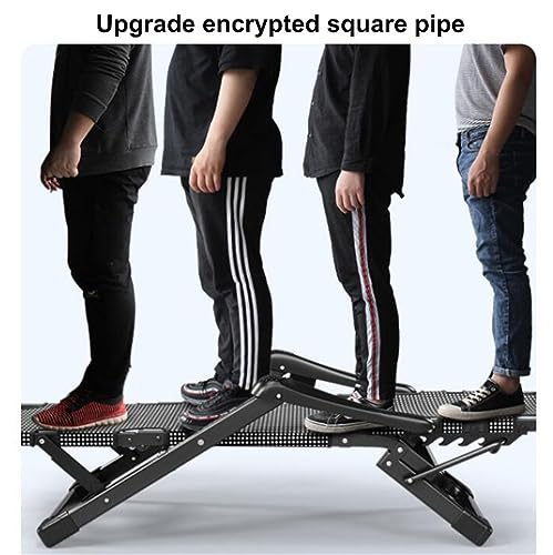 Chaise pliante inclinable d'extérieur compacte avec dossier réglable et repose-tête - 6