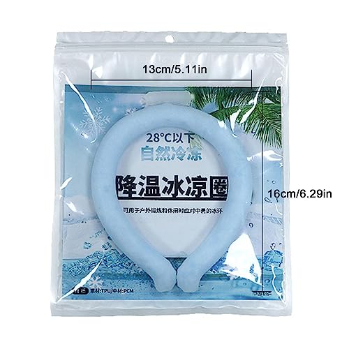 Kühlwickel für den Nacken, für den Sommer, Eisschlauch für Körperkühlung, Sommer- Nackenwickel- tragbare Röhre, Wärmereduzierung, Körperkühlung für heiße Outdoor, Schule, Fitnessstudio, Büros Dificato-4