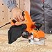 VEVOR Electric Hand Planer, 3-1/4-Inch Cut Width, 16500 RPM High-Speed Powerful Electric Handheld Planers for Woodworking, Wood Chamfer DIY, Smooth Finish Carpentry Tool, FCC-SDoC(710W)