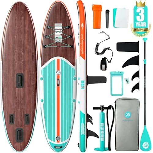 Niphean Inflatable Stand Up Paddle Board with SUP Accessories