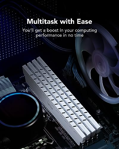 Lexar THOR RAM DDR4 32GB Kit (16GB x 2) 3600 MHz, DRAM 288-Pin UDIMM PC Memoria, XMP 2.0 di alte Prestazioni per PC/Computer, CL18-22-22-42, 1.35V (LD4BU016G-R3600GDWG) - Immagine 3