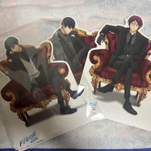 Free FS Lawson Presale Bonus Stand Panel Haruka Nanase Rin Matsuoka Ikuya Kirishima