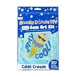 Ooly Razzle Dazzle DIY Mini Gem Art Kit - Cool Cream