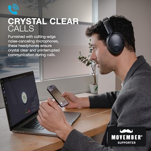 Image of JLab JBuds Lux ANC, Over Ear Headphones, Active Noise Cancelling, Bluetooth, Graphite (Pack of 2)