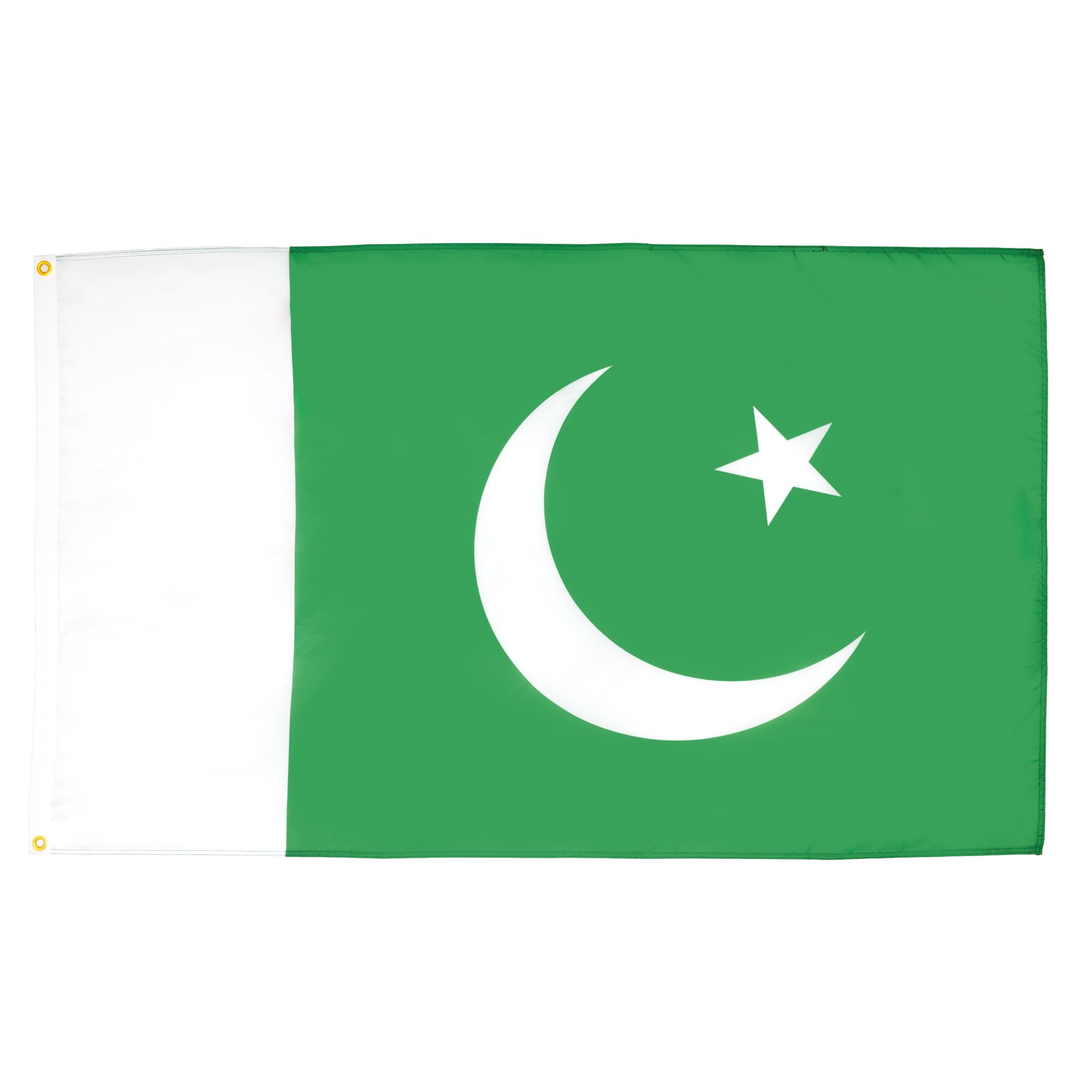 AZ FLAG - Pakistan Flag - 3x5 Ft - 100D Polyester Pakistani Banner with Two Metal Grommets - Fade Resistant - Vivid Colors - 3' x 5' Feet - 150x90 Cm