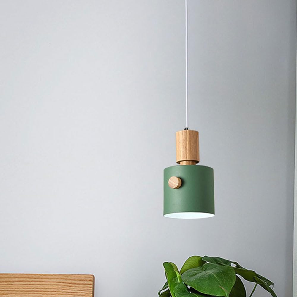 E27 Base Ceiling Lamp, Nordic Style Iron Pendant Creative And Personalized Hanging Light Lampshade, Flush Mount Single Head Chandelier, Balcony Restaurant Decoration Lighting Fixtu(White)