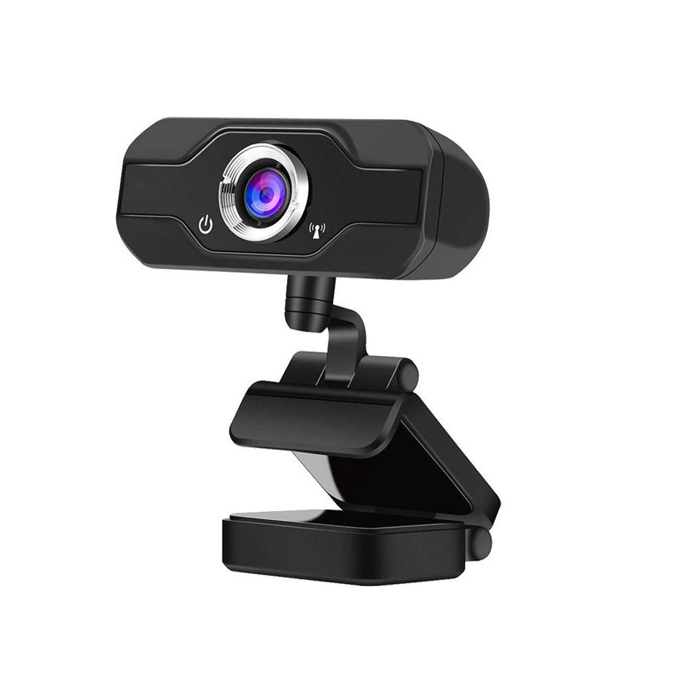 HWHSZ USB2.0 Web Camera 1080P HD Computer Camera Webcams, Built-In Sound-absorbing Microphone, 1920 * 1080 Dynamic Resolution, Manual Focus, 360-Degree Rotatable Camera, Compatible with Windows