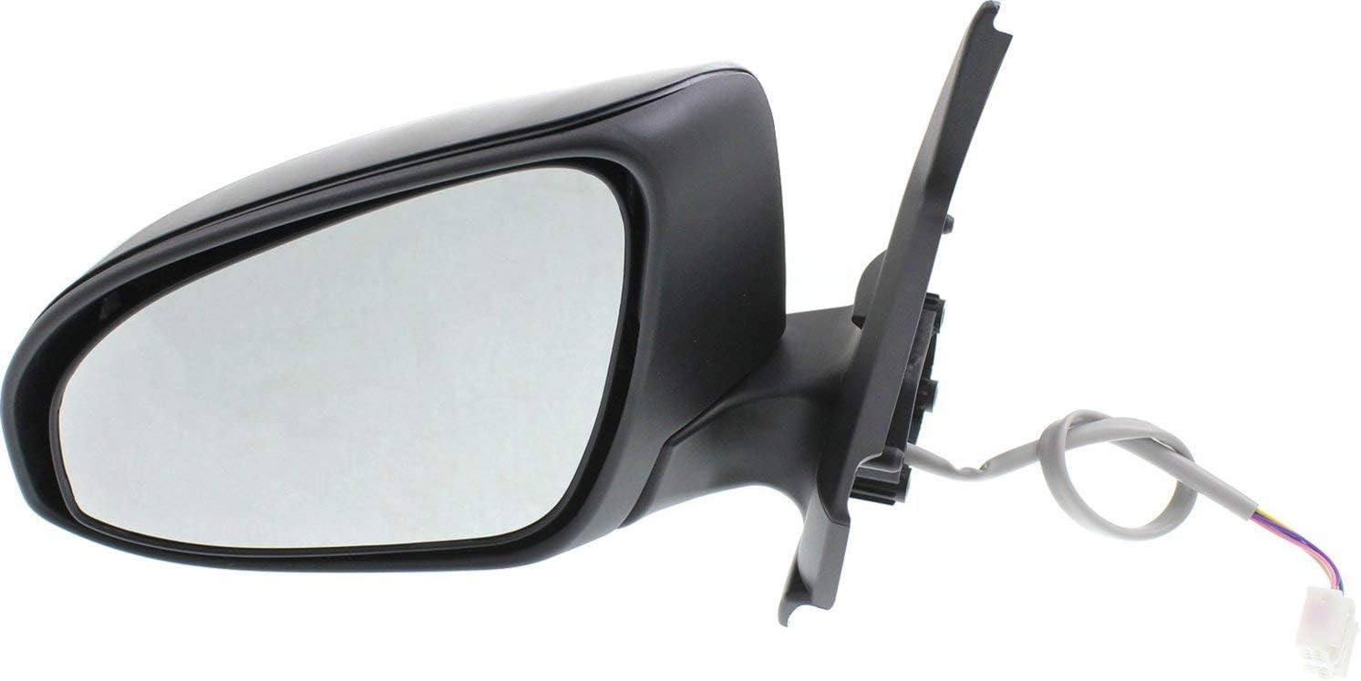 Kool Vue Driver Side Power Non-Heated Mirror for Toyota Prius C 2012-2019 With Signal Light Paintable
