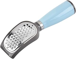 ULTECHNOVO Rallador Multifunción de Acero Inoxidable para Patatas y Zanahorias Pelador Ergonómico Antióxido para Menaje de Cocina Herramienta para Uso Doméstico Color Azul