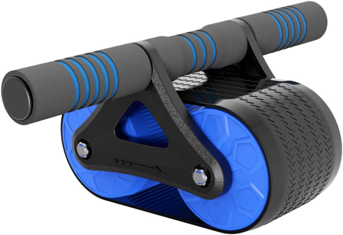 Professional Abdominal Exercise Roller Mute Abs Rubber Handle Thicken Tank Wheel for Core Strength Training Workout Equipment for Men Women