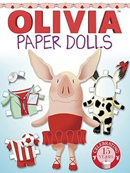 Paperback Olivia Paper Dolls Book