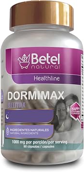Betel Natural Dormimax Capsules Natural Herbs with Melatonin - 90 Caps