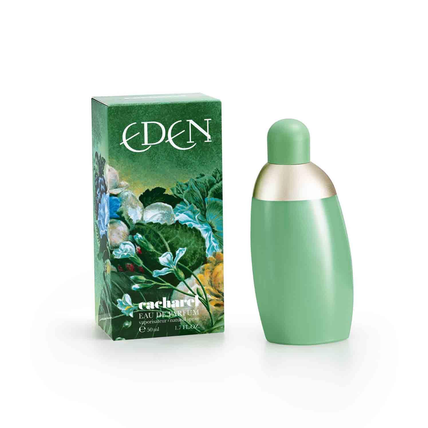Cacharel Eden Eau de Parfum Donna, Profumo Donna Sensuale, Misterioso e Seducente, Fragranza Floreale, Con Fiore di Loto e Mimosa, A Lunga Durata, Profumo di Lusso per Donna
