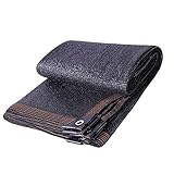 malla de sombreo jardin,Toldo Vela de Sombra Rectangular, 6 pines Toldo Parasol Camping,Invernadero sombreado Lona, HDPE de Alta Densidad para Patio, Exteriores, Jardín,con Ojales(Size: 4x6m/13.12x19