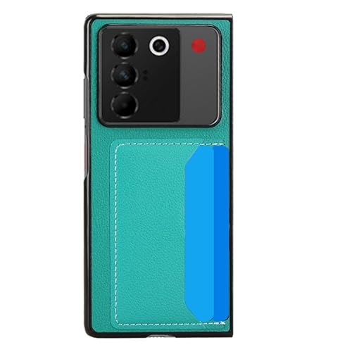 TRIPLE RIVER�EFor nubia Fold �P�[�X �ϏՌ� �J�o�[ PU���U�[ �J�[�h���[ �w�ʃP�[�X For �k�r�A �t�H�[���h(�V�A��)