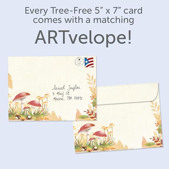 Tree-Free Greetings All Occasion Greeting Card Eco Friendly Made in USA 100% Recycled Paper 5