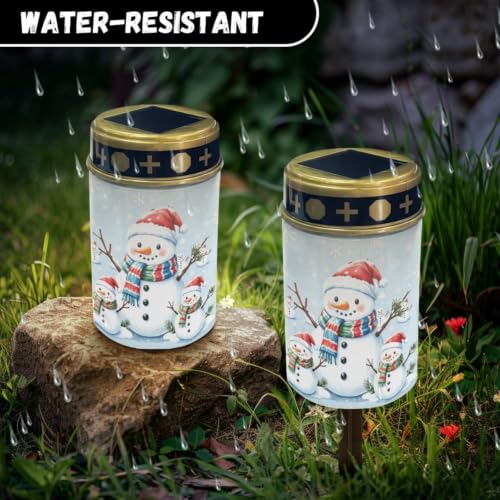 Image of 2 Pcs Christmas LED Flameless Candle