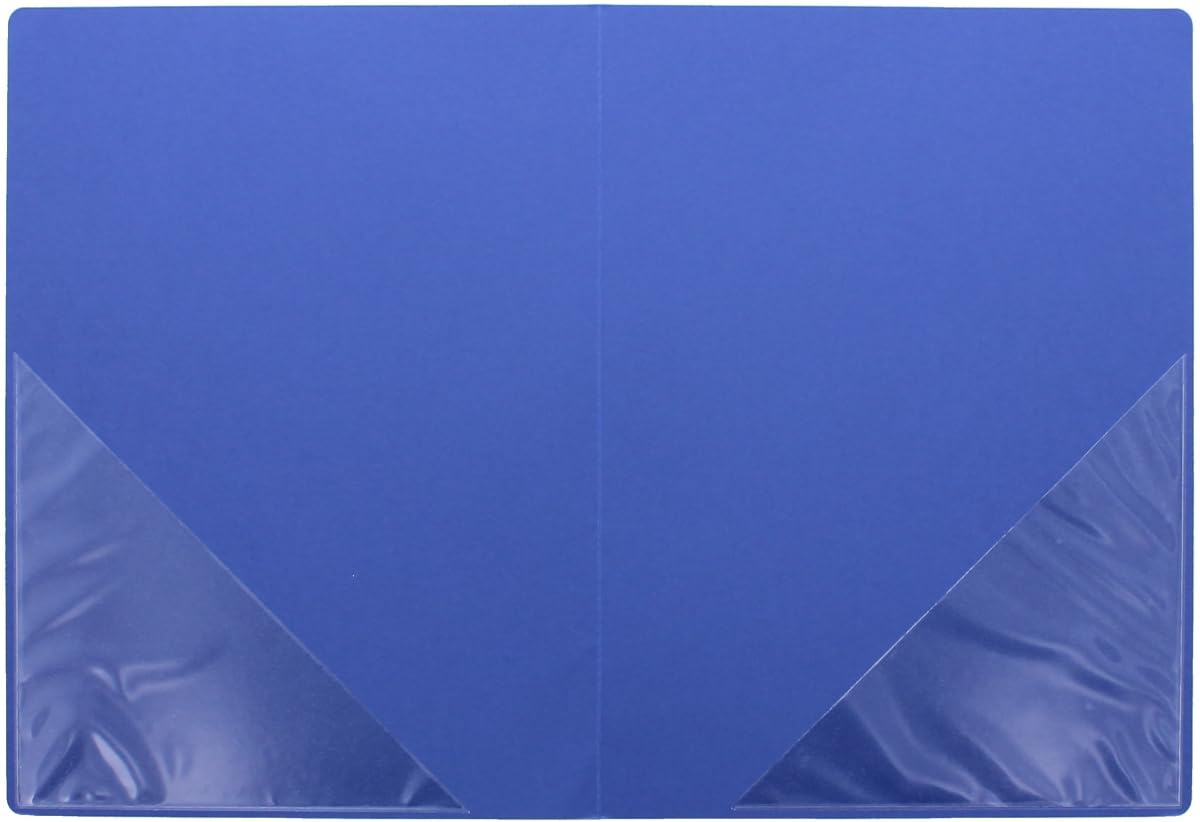 Pagna 30 x Präsentationsmappe Perfect 2-teilig blau