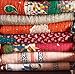TEXTILLHUB Indian Tribal Kantha Quilt Vintage Handmade Blanket Patch Throw Hippie Bohemian Cotton Saree Made Kantha (1)