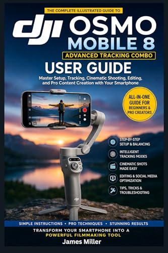 DJI Osmo Mobile 8 Advanced Tracking Gimbal Combo
