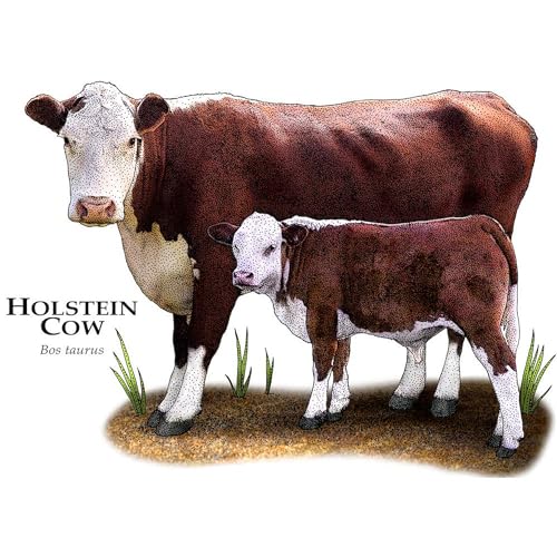 Taza grande CafePress Hereford Cow And Calf 11 oz cerámica miniatura 3