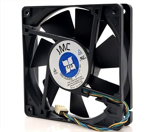 Miniatura 2 de 1225-12LB APW JMC 4.724x4.724x0.984 in 12V 0.30A Ventilador de refrigeración de 4 alambres