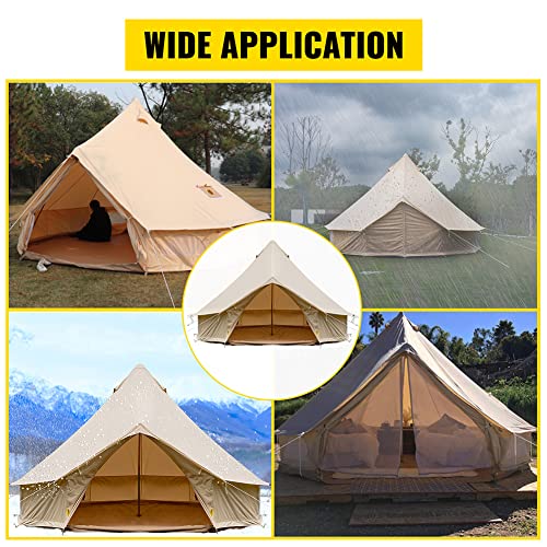 Carpa campamento Beige 5m 8-10 personas 4 estaciones miniatura 6